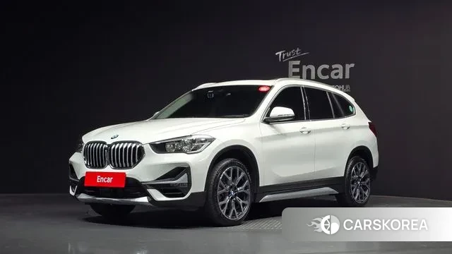 BMW X1 (F48) 2022 Белый из Кореи
