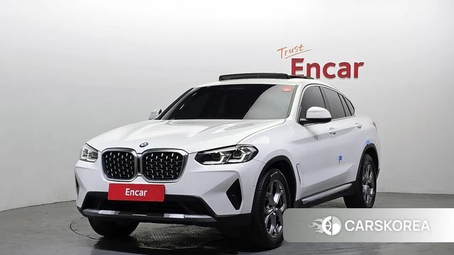 BMW X4 (G02) 2021 Белый из Кореи