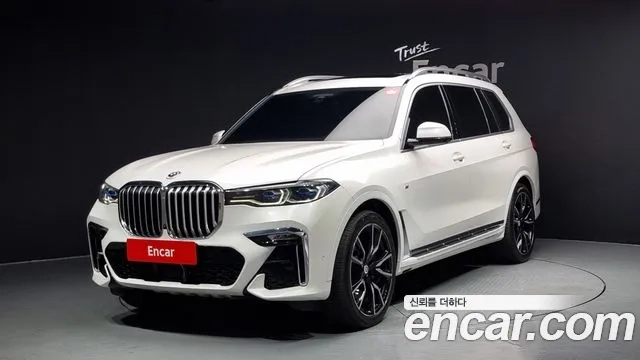 BMW X7 (G07) 2020 Белый из Кореи