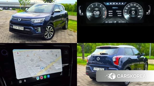 Ssangyong Berry New Tivoli 2019 Синий из Кореи