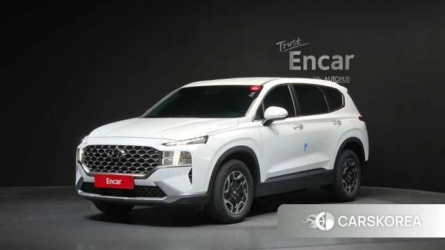 Hyundai The New Santa Fe 2022 Белый из Кореи