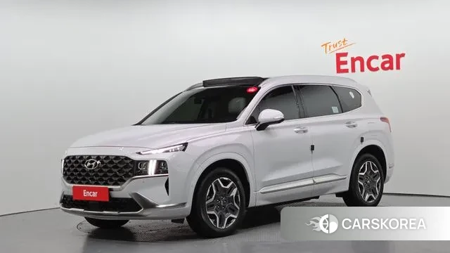 Hyundai The New Santa Fe 2021 Белый из Кореи