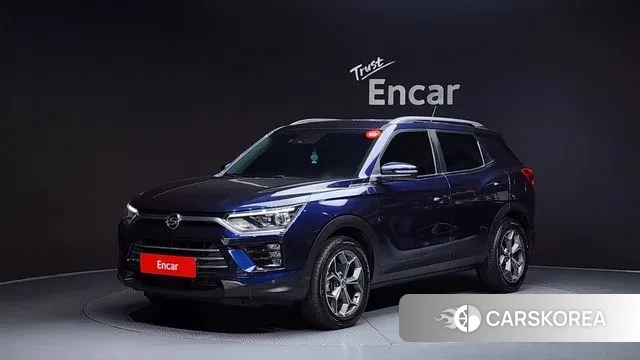 Ssangyong Beautiful Korando 2020 Синий из Кореи