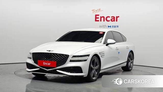 Genesis G80 (RG3) 2021 Белый из Кореи