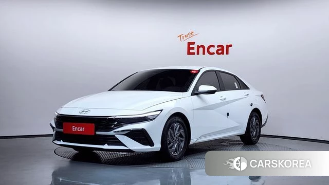 Hyundai The New Avante (CN7) 2024 Белый из Кореи