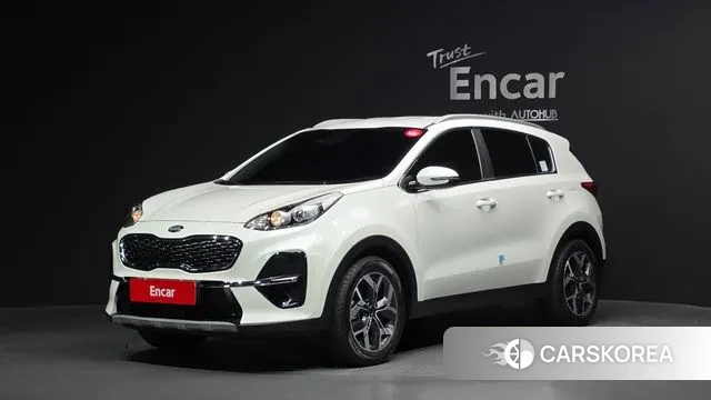 Kia Sportage The Bold 2021 Белый из Кореи