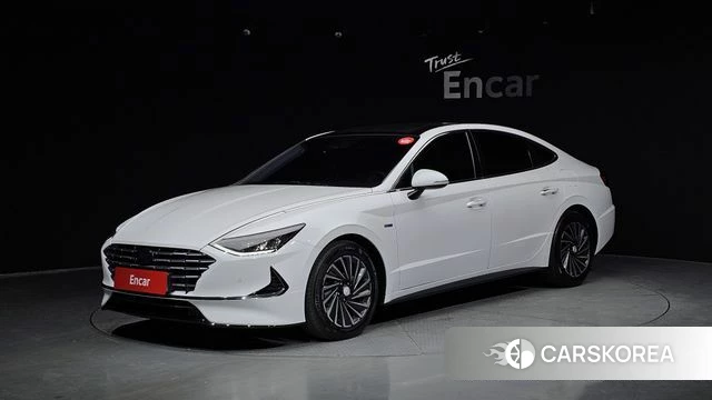 Hyundai Sonata Hybrid (DN8) 2019 Белый из Кореи