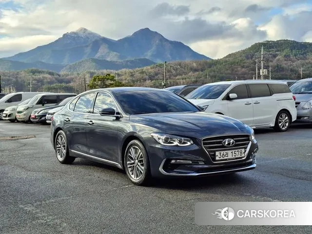 Hyundai Grandeur IG 2018 Синий нефрит из Кореи