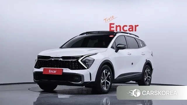 Kia Sportage 5th Generation Hybrid 2023 Белый из Кореи