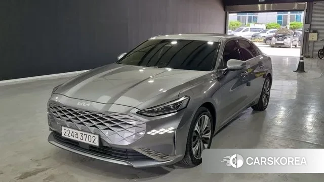 Kia K8 2021 Серебристо-серый из Кореи