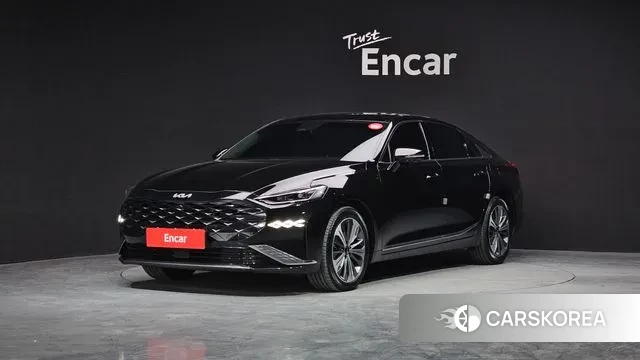 Kia K8 Hybrid 2022 Черный из Кореи