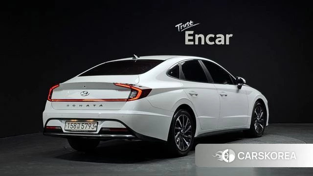 Hyundai Sonata (DN8) 2019 Белый из Кореи