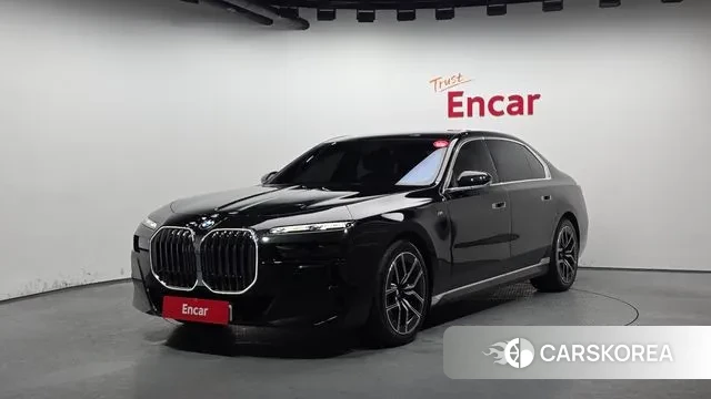 BMW 7 Series (G70) 2024 Черный из Кореи