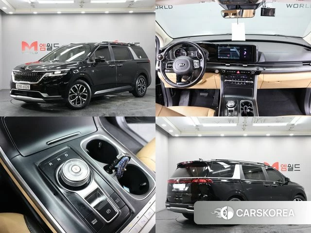 Kia Carnival 4th generation 2020 Черный из Кореи