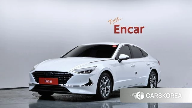 Hyundai Sonata (DN8) 2020 Белый из Кореи