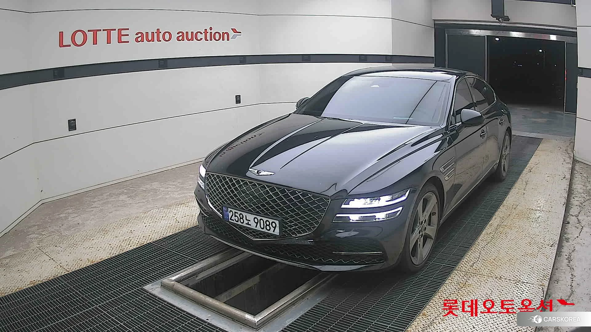 Hyundai G80 2021 Черный из Кореи