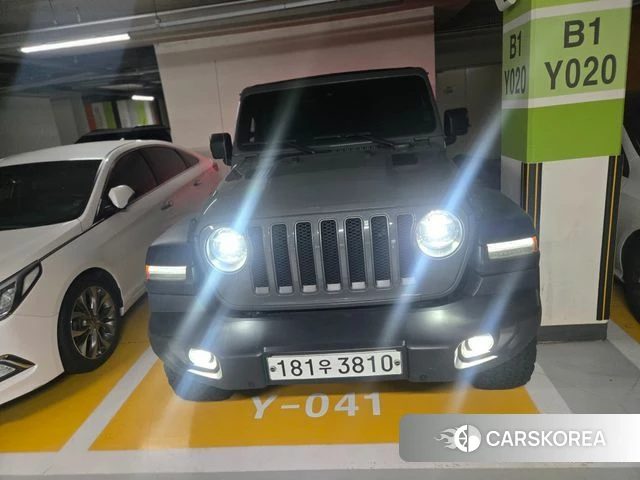 Jeep Wrangler (JL) 2020 Серебристо-серый из Кореи