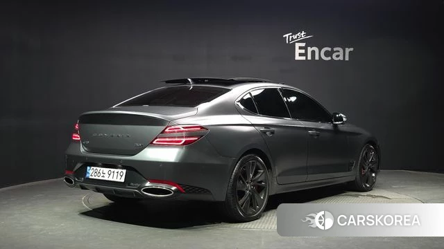 Genesis The New G70 2021 Серый из Кореи