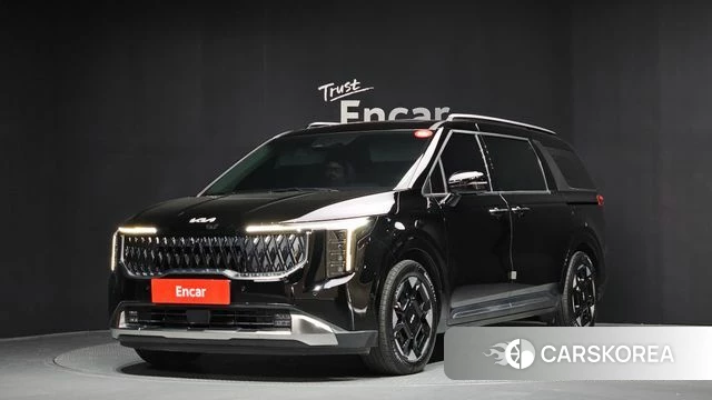 Kia The New Carnival 4th Generation 2024 Черный из Кореи