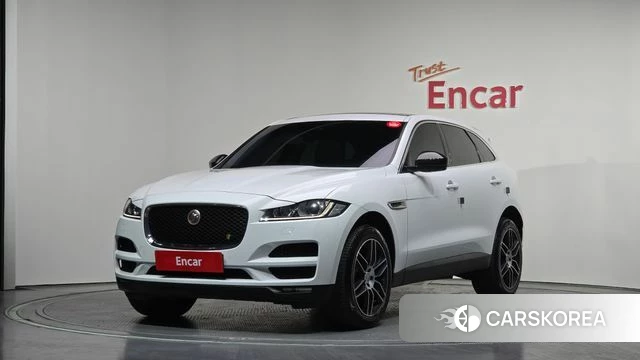 Jaguar F-PACE 2018 Белый из Кореи