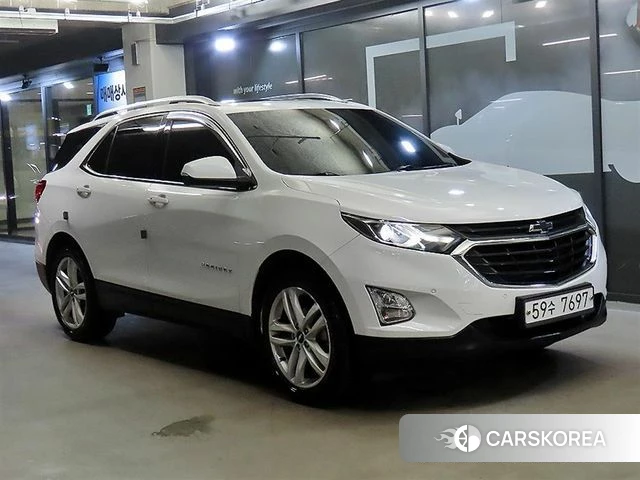 Chevrolet (GM Daewoo) Equinox 2018 Белый из Кореи