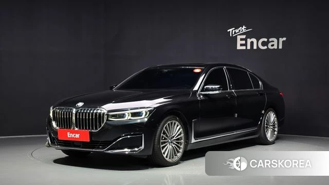 BMW 7 Series (G11) 2022 Черный из Кореи