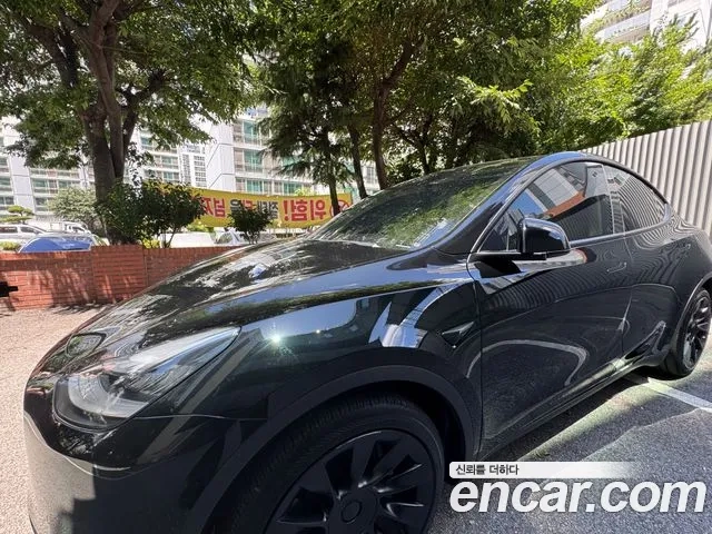 Tesla Model Y 2021 Черный из Кореи