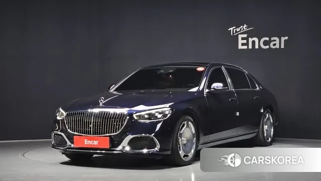 Mercedes-Benz S-Class W223 2022 Синий из Кореи