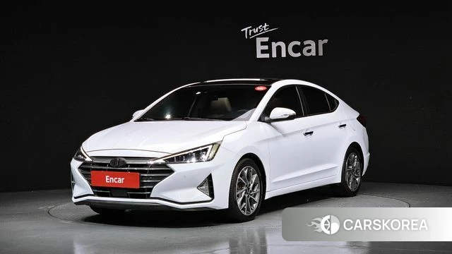 Hyundai The New Avante AD 2019 Белый из Кореи