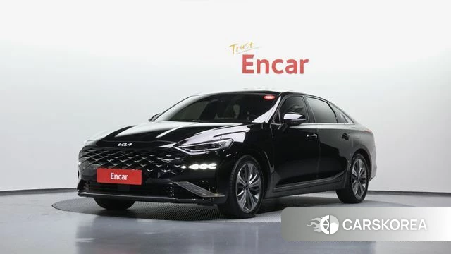 Kia K8 Hybrid 2023 Черный из Кореи