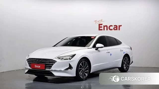 Hyundai Sonata Hybrid (DN8) 2022 Белый из Кореи
