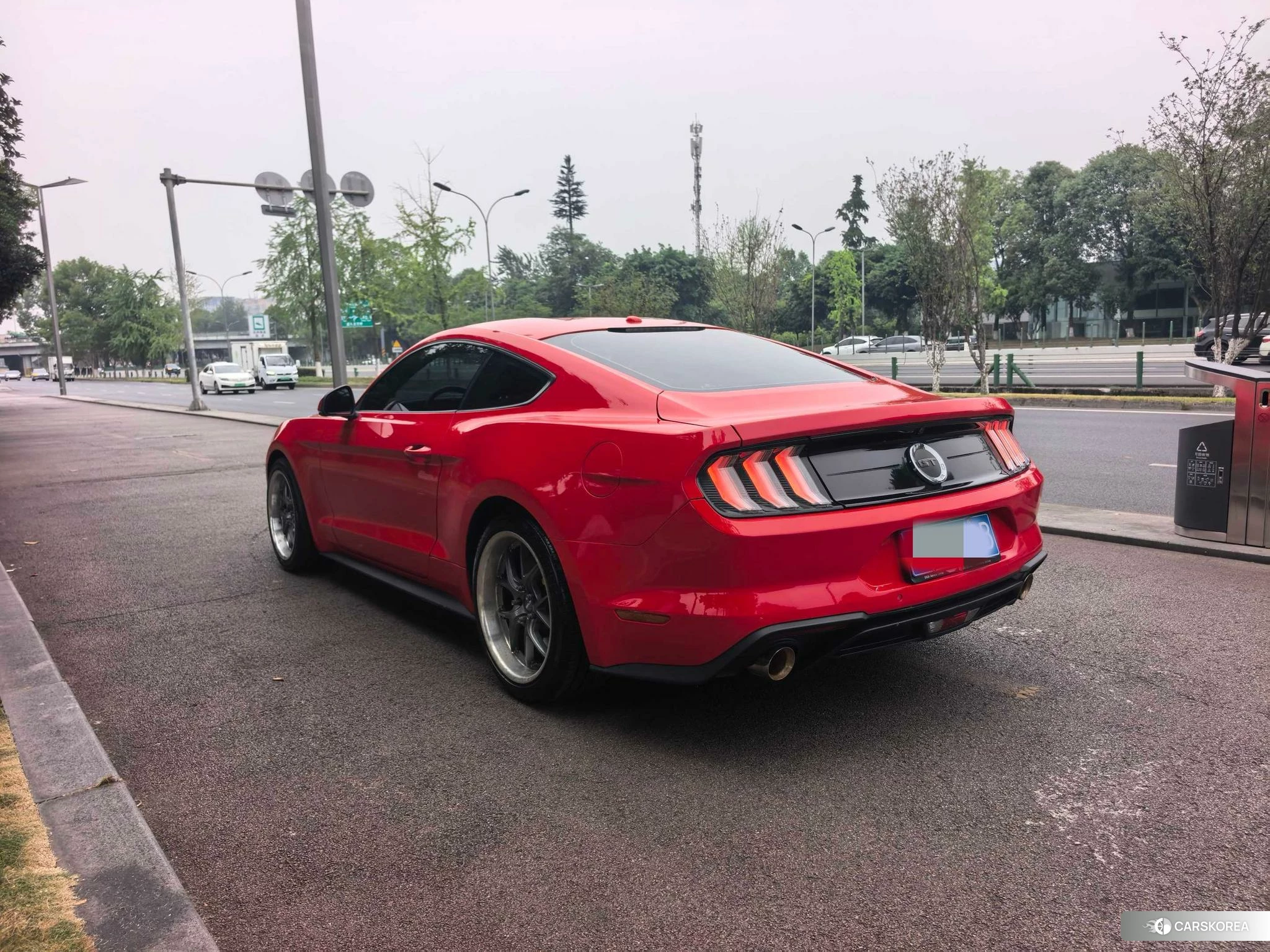 Ford Mustang 2020 Красный из Китая