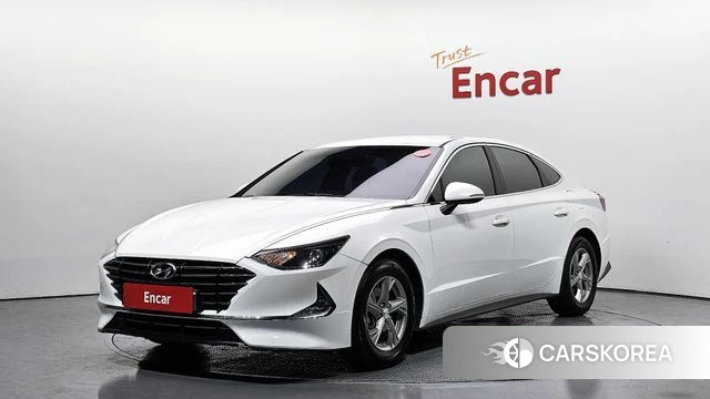 Hyundai Sonata (DN8) 2022 Белый из Кореи