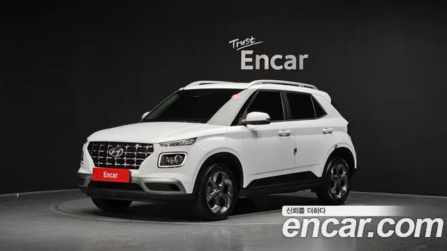 Hyundai Venue 2021 Белый из Кореи