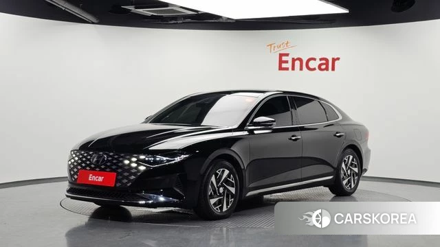 Hyundai The New Grandeur IG Hybrid 2021 Черный из Кореи