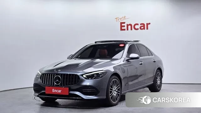 Mercedes-Benz C-Class W205 2022 Серый из Кореи