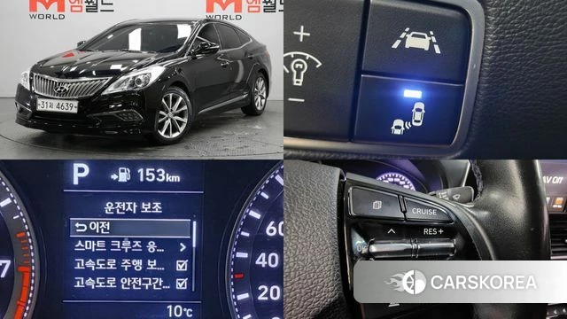 Hyundai Grandeur IG 2018 Черный из Кореи