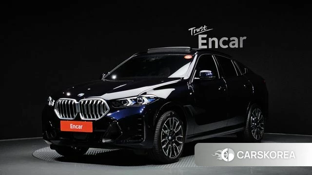 BMW X6 (G06) 2024 Синий из Кореи