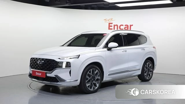 Hyundai The New Santa Fe 2021 Белый из Кореи