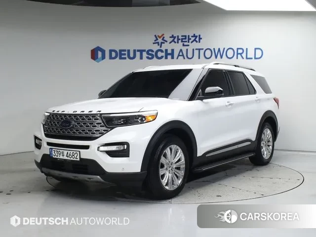 Ford Explorer 6th Generation 2022 Белый из Кореи