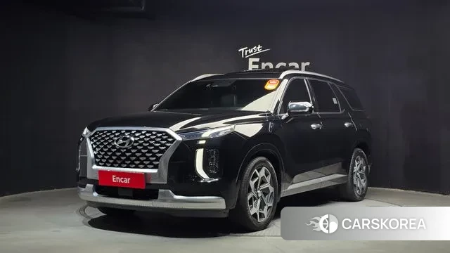 Hyundai Palisade 2021 Черный из Кореи