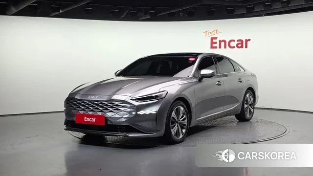 Kia K8 Hybrid 2021 Серебряный из Кореи