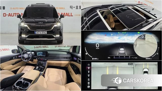 Kia Carnival 4th generation 2021 Черный из Кореи