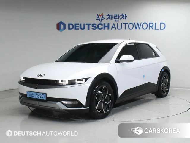 Hyundai Ionic 5 2021 Белый из Кореи