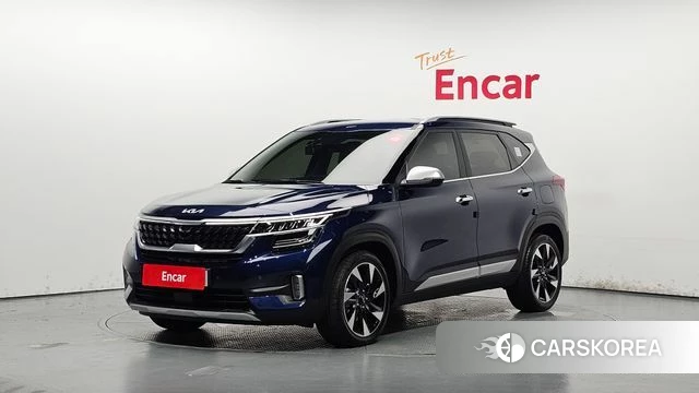 Kia Seltos 2022 Синий из Кореи