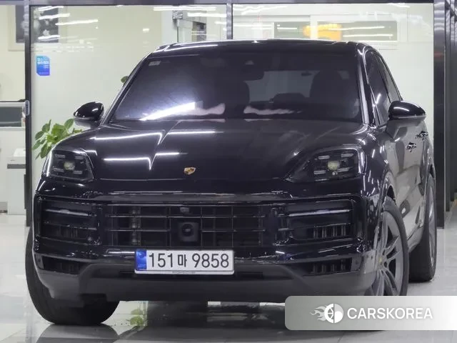 Porsche Cayenne (PO536) 2023 Черный из Кореи