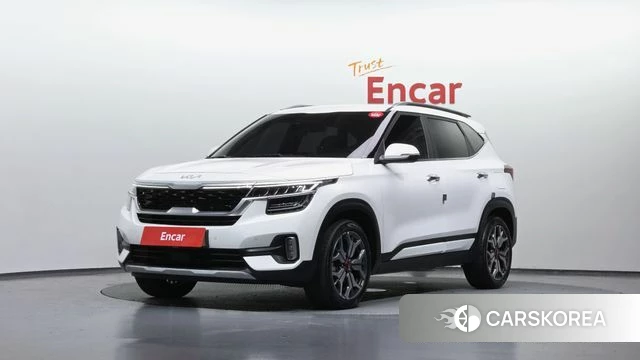 Kia Seltos 2022 Белый из Кореи