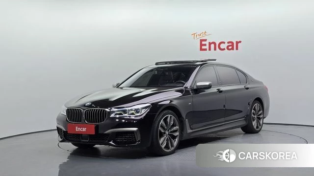 BMW 7 Series (G11) 2018 Черный из Кореи