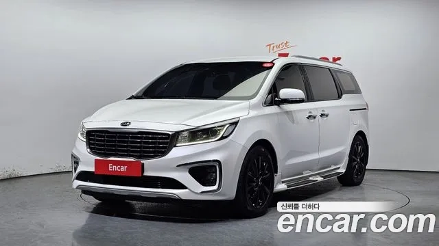 Kia The New Carnival 2018 Белый из Кореи