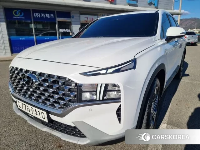 Hyundai The New Santa Fe 2021 Белый из Кореи